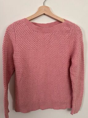 L.L. Bean basket weave sweater